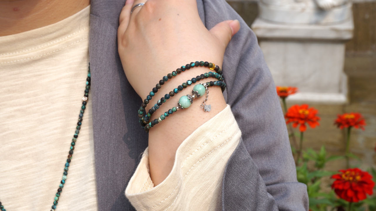 Turquoise Necklaces, Earrings & Gemstone Bead Bracelets