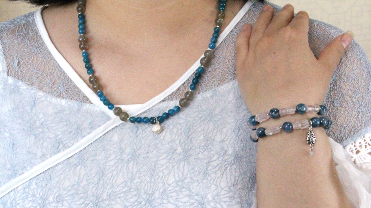 Apatite Necklaces, Earrings & Gemstone Bead Bracelets