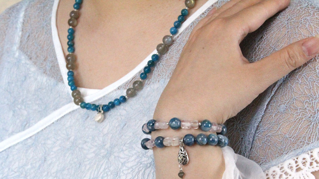 Kunzite Necklaces, Earrings & Gemstone Bead Bracelets